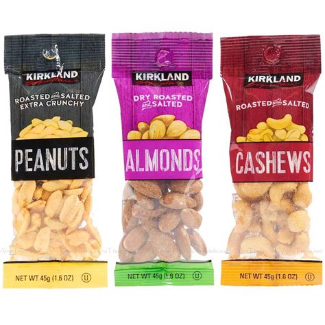 Kirkland Signature Variety Snacking Nuts 3 0 Lb 30 Count Pack Of 1 EBay