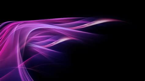 Premium Photo Purple Waves On Dark