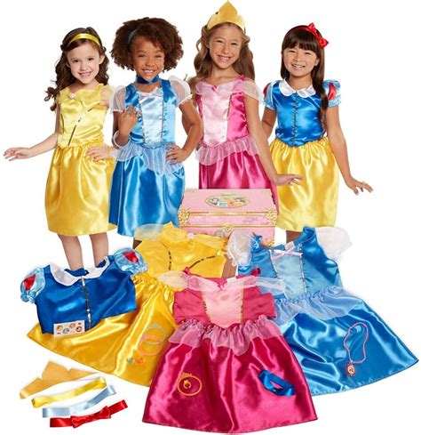 Disney Princess Classic Girls Dress Up Clothes Set