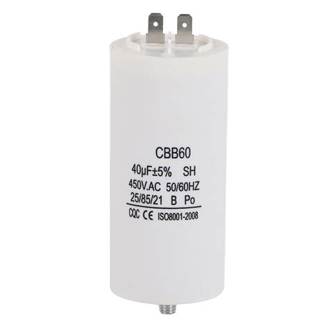 Buy CBB60 Capacitor 450V 40uf 50 60Hz Motor Capacitor Water Pump