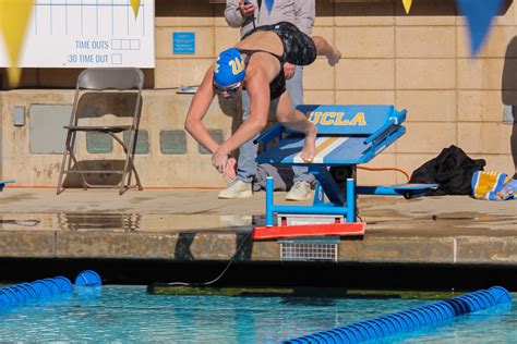 Ucla Swim And Dive Breaks School Records Takes Fourth At Pac 12