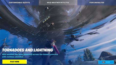 Tornados Lightning And Flare Gun Are Now LIVE In Fortnite Ali A