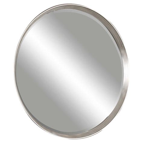 15 Inspirations Silver Leaf Round Wall Mirrors Mirror Ideas