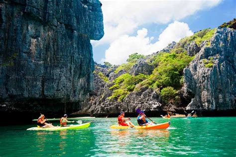 Ang Thong Marine Park Full Day Kayaking And Snorkeling Tour Getyourguide