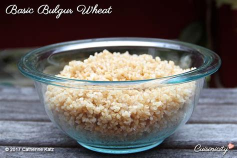 Basic Bulgur Wheat - Cuisinicity