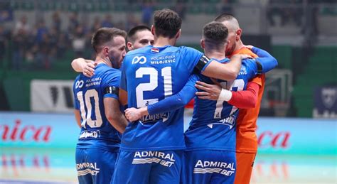 Futsal Dinamo Se Pobjedom Protiv Titograda Oprostio Od Europe Crofutsal