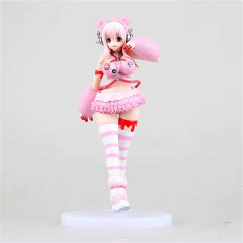 Action Figure Super Sonico Gloomy Cosplay Sexy Bikini Model Cartoon