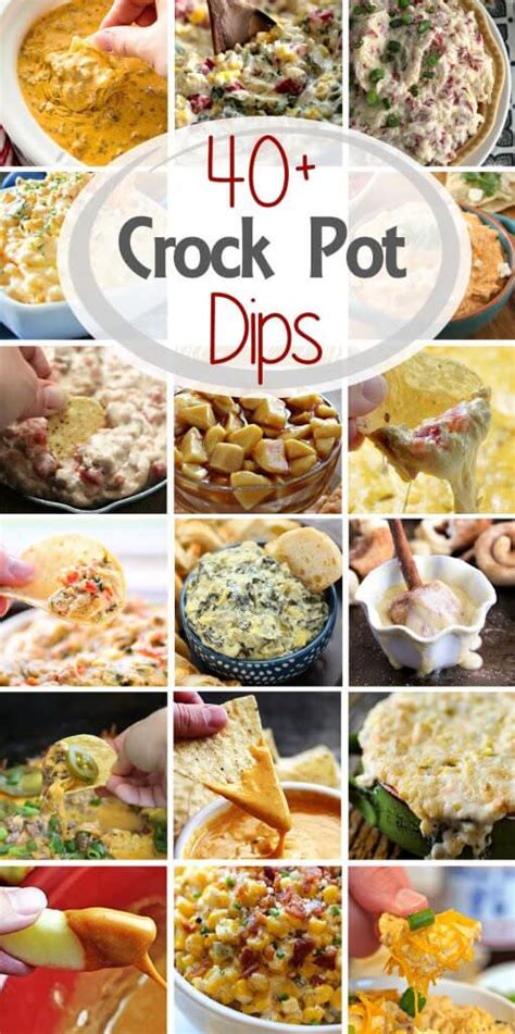 40 Crock Pot Dips Julies Eats And Treats