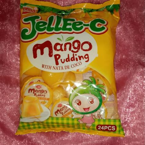 Jellee C Mango Pudding Jelly Ace 24pcs Shopee Philippines