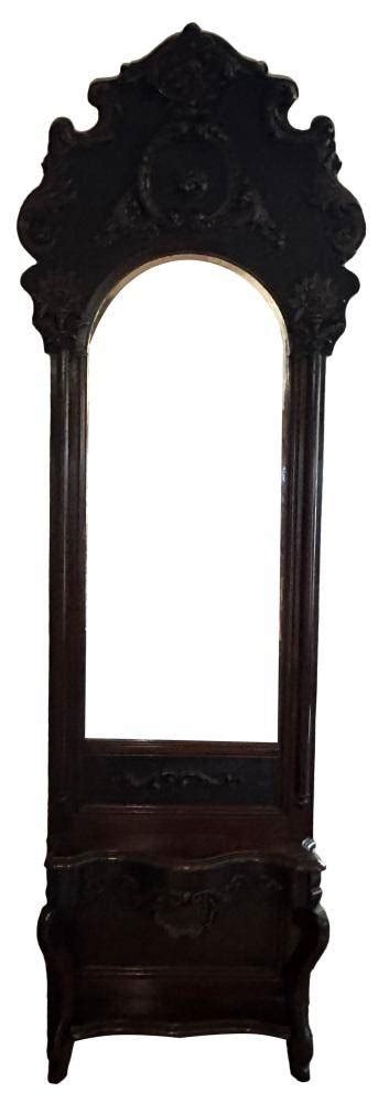 Victorian Mahogany Chevel Mirror Auction