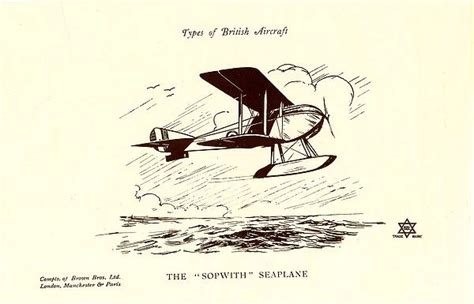 Types of British Aircraft -- The Sopwith Seaplane available as Framed Prints, Photos, Wall Art ...