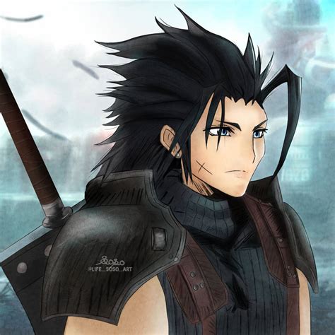 Zack Fair Crisis Core By Lifesosoart On Deviantart