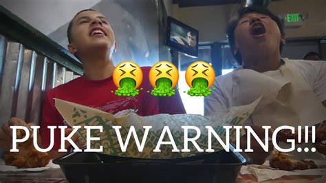 Extremely Hot 🔥 🔥 Atomic Wingstop Challenge Ft Dom Youtube