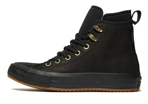 Converse Leather All Star Waterproof Boot High Top in Black for Men - Lyst