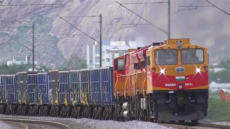 GE Locomotives Chugging WDG 6G Twins WDG 4G Twins Indian Railways