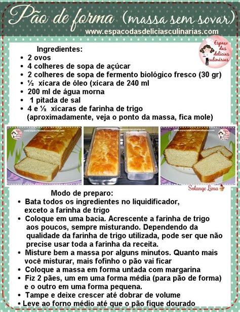 P O De Forma Massa Sem Sovar Receita Para Imprimir E Colecionar