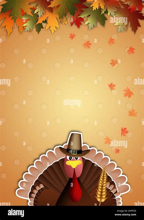 turkey cartoon for Thanksgiving Day Stock Photo - Alamy