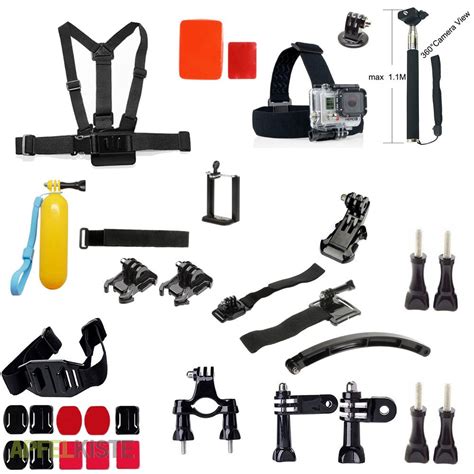 33in1 Kamera Zubehör Kit Bundle Set für GoPro