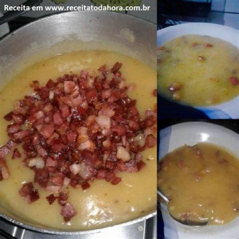 Caldo De Mandioca Bacon Receita Toda Hora