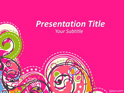 Free Abstract Art PowerPoint Template - Download Free PowerPoint PPT