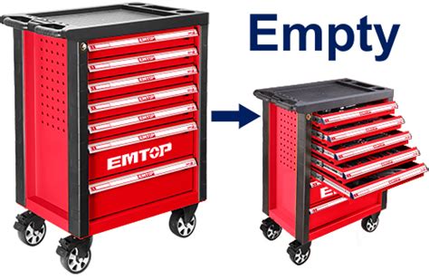 Tool Box Drawers With Wheels Emtop Brand Bas Kuwait Bab Al Saif Est