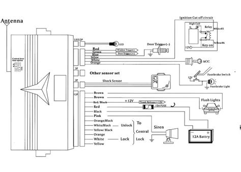 Wiring Diagram Of Car Alarm - Wiring Diagram Detailed - Car Alarm Wiring Diagram - Cadician's Blog