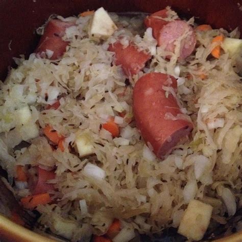 Sandys Sweet Slow Cooker Sauerkraut Recipe