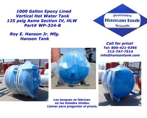 Asme Custom Water Tanks Archives Page 16 Of 23 Hanson Tank Asme