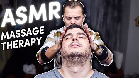 Asmr Head Massage In Barber Shop With Lots Of Tingles And Triggers