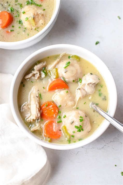 Chicken And Dumpling Soup Aip Paleo • Heal Me Delicious