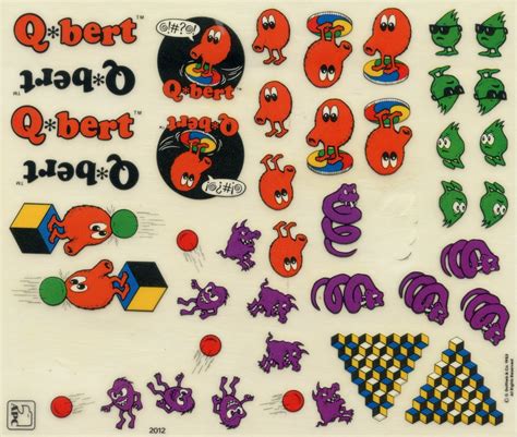 Qbert Characters