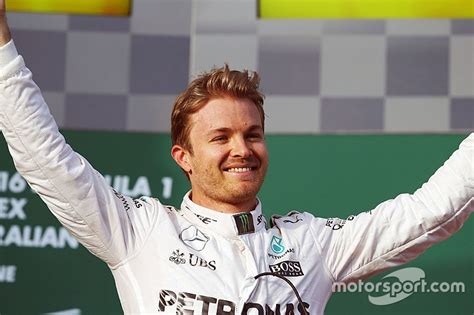 Nico Rosberg Gewinnt Formel 1 Auftakt In Melbourne Für Mercedes