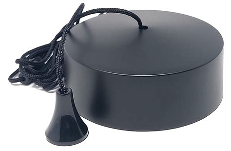 Matt Black Bathroom Ceiling Light Pull Cord Switch 2 Way 6A Black Cord