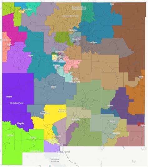 New Mexico District Map 2024 Ynes Amelita