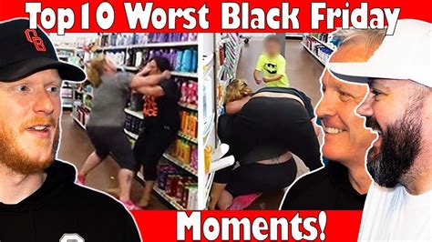 Top 10 Worst Black Friday Moments Office Blokes React Youtube