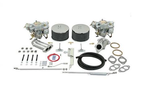 Twin 44mm Kadron Carburettor Kit Type 1 Engines Cool Air Vw