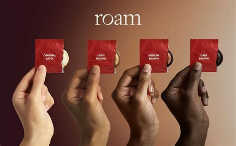 Roam Original Latex Skin Tone Condoms Ultra Thin 12 Pack Feel More