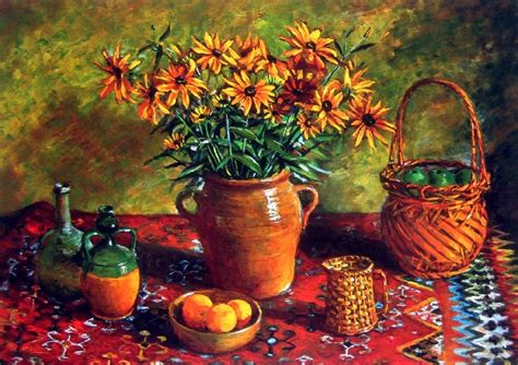 Still Life with Flowers and Fruit, Margaret Olley | Australian art ...