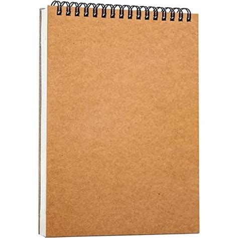 Carnet Dessin Spirale A4 Carnet De Croquis Couverture Kraft Bloc