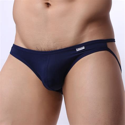 Mizok Mens Jockstrap Underwear Sexy Mesh Jock Strap Low Rise Sapphire