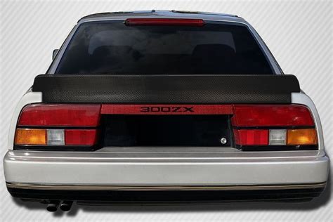 1984 1986 Nissan 300zx Z31 Carbon Fiber Rbs Rear Wing Spoiler 1 Piece