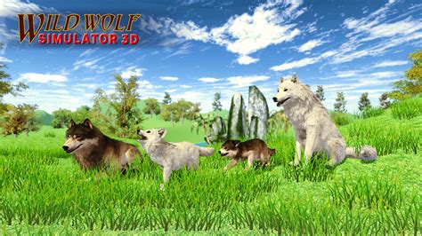 Wild White Wolf Simulator Wildcraft Animal Sim Online 3d Virtual