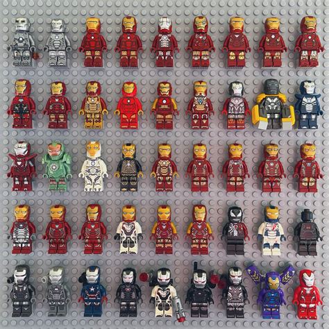 12 years of collecting LEGO Iron Man minifigures! : r/LegoMarvel