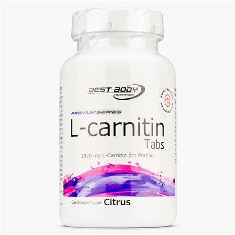 body nutrition  carnitin tablets increase  fat loss