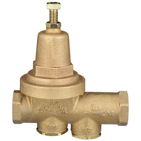 Zurn Wilkins Model 600xl Bronze 3 4 In Fnpt Pressure Reducing Valve In The Pressure Relief