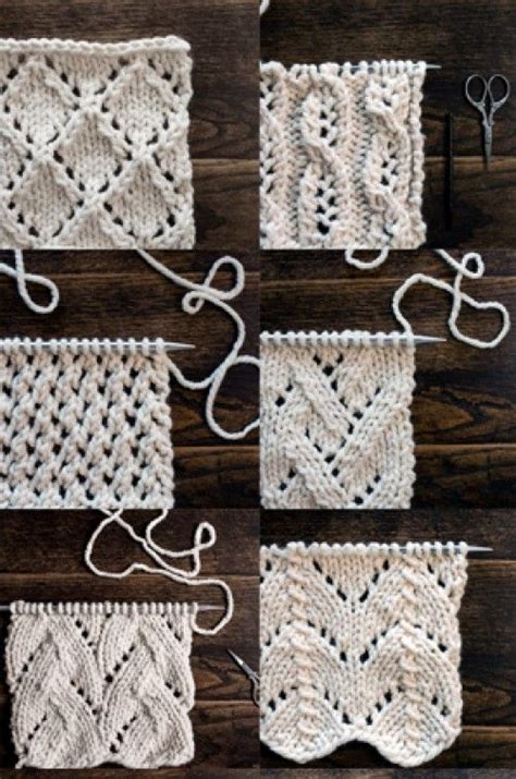 Top 34 Lace Knit Stitches Tutorials Beautiful Skills Crochet Knitting