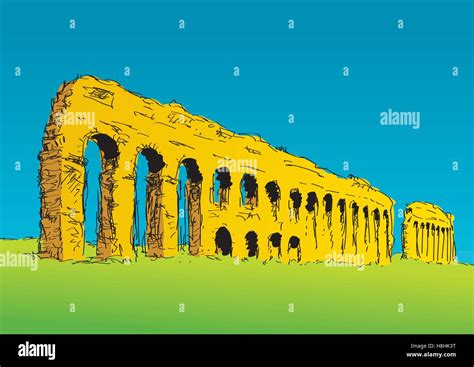 Aqueduct Of The Claudius Hi Res Stock Photography And Images Alamy