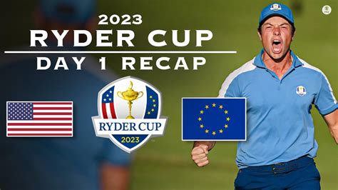 2023 Ryder Cup Day 1: Team Europe DOMINATES Team Usa To Take 6.5-1.5 ...