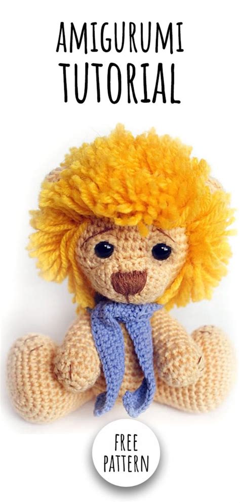 Amigurumi Lion Free Pattern