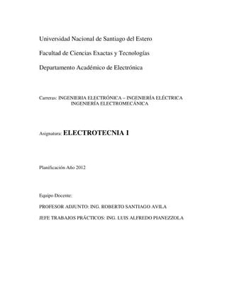 Electrotecnia I PDF